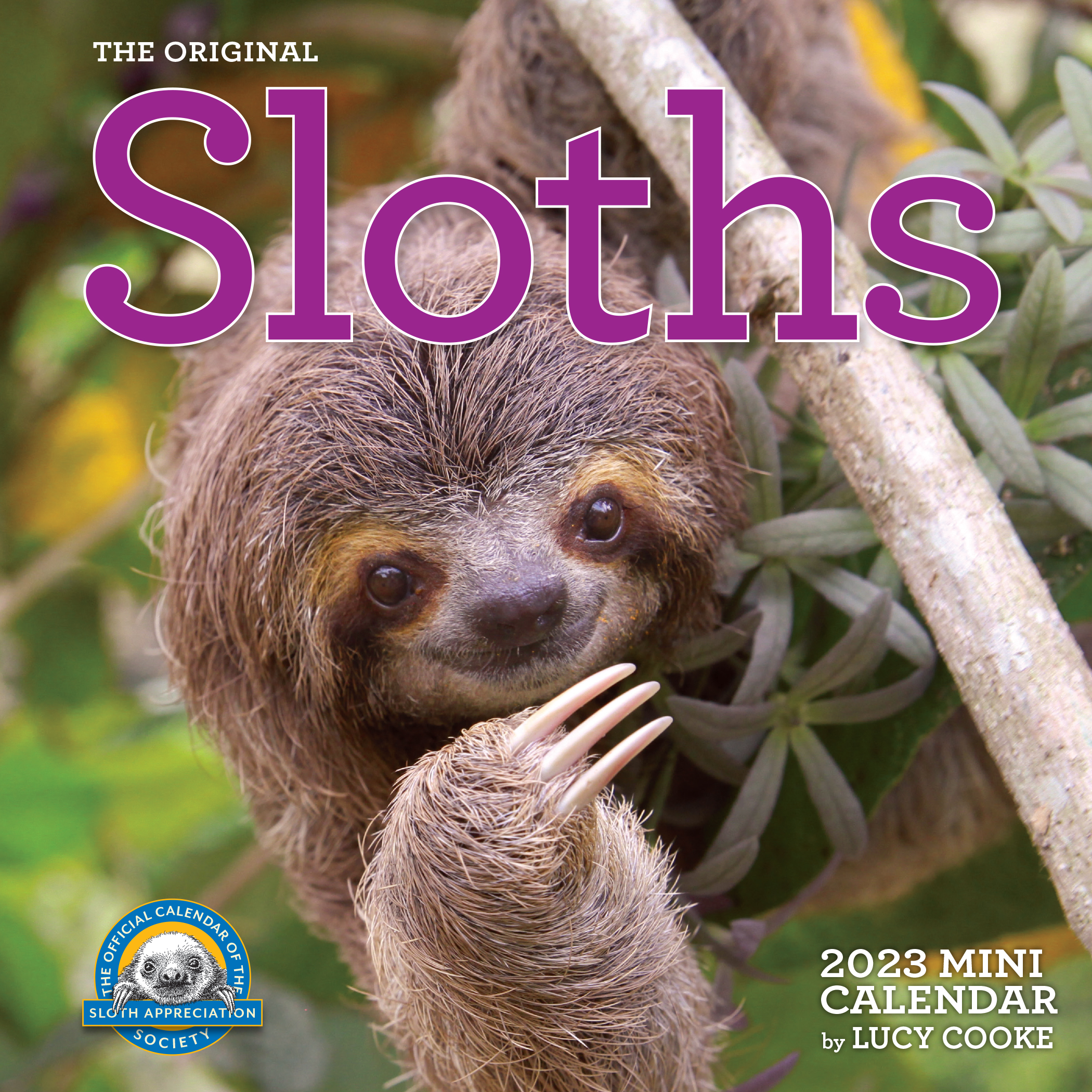 Sloths_Mini_Calendar_2023