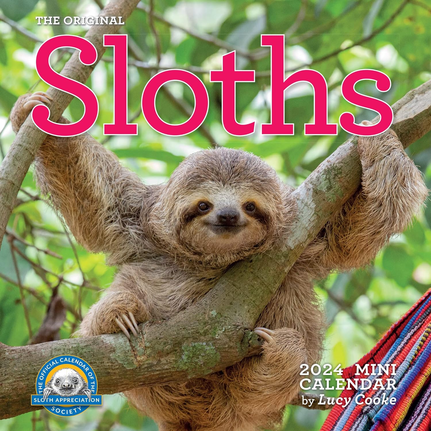 Sloths Mini Calendar 2024